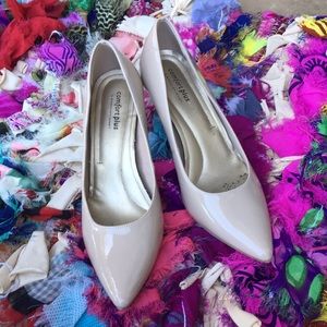 Comfort Plus nude heels